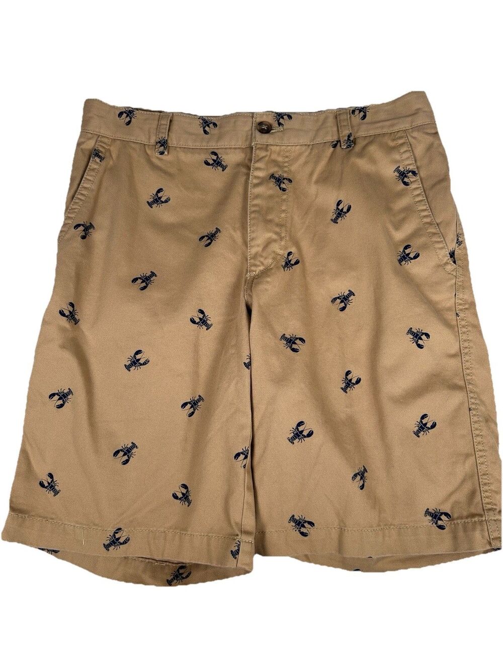 Izod shorts lobsters Preppy Beachtown Saltwater Flat front Lobster Men's Sz 32